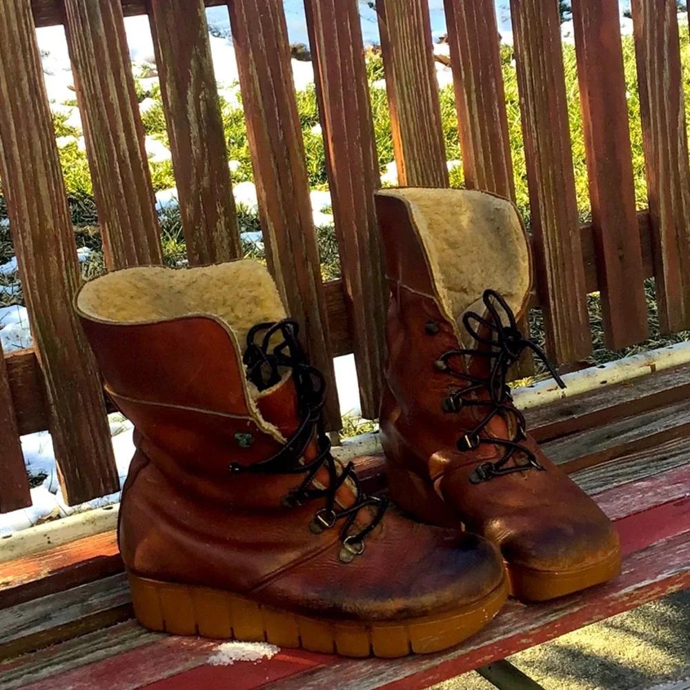 👜Vintage👢Cobbies Leather boots